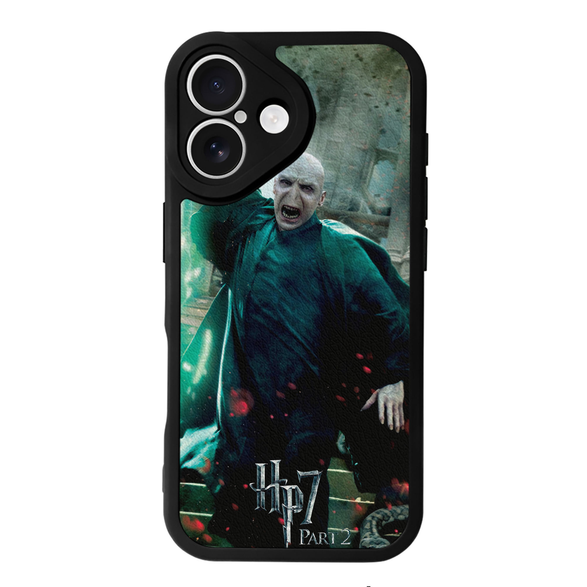 （画像用） Harry Potter ハリー・ポッターシリーズ 【iPhone 16シリーズ対応】シリコンスマホケース（レザー調） 材質：シリコン